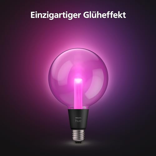 Philips Hue Lightguide Smart LED-Lampe ST70, Globe Form, E27 – Ansicht 2