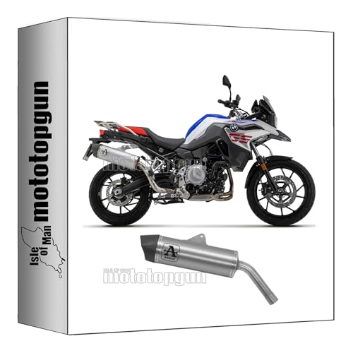 Pot echappement Arrow compatible avec BMW F750GS 2024 silencieux alu
