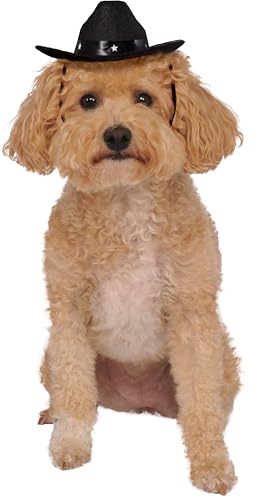 Rubies Cowboy Pet Hat for Dogs or Cats, S/M