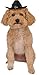 Rubie's Black Cowboy Hat for Pets, Medium/Large