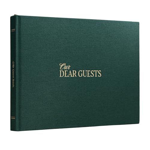 Kunitsa Co. Wedding Guest Book - Blank Sign in Book