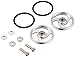 19mm Alminum Ball-Race Rollers (Aero-Spoke Type) Mini 4WD Grade Up Parts Series