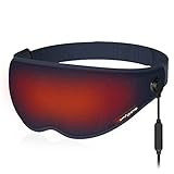 Augenmaske bei Trockenen Augen, Comfytemp 2 IN 1 Wärmebrille Augen, Elektrisch Beheizbare Augenmaske & 3D Blackout, Schlafmaske wärmen zu Lidrandentzündung, Gerstenkorn, MGT, mit Verstellbare Riemen