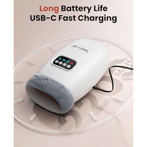 BOB AND BRAD H60 Masajeador de Manos con Calor y Compresión, Alivia Dolor de Artritis y Síndrome del Túnel Carpiano, Masaje Relajante para Muñecas y Dedos, Regalo para Hombres, Mujeres - imagen 8