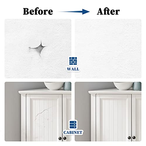 Dwil White Touch Up Paint - Multi Surface Touch Up Paint Pen, Interior And Exterior House Paint, Scratch Repair For Wall, Door, Cabinets, Wood, Furniture, 1.5 Fl Oz (Semi Gloss, White) #TOP2