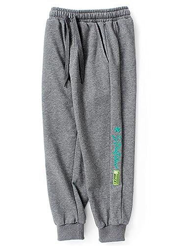 Image of HILEELANG Toddler Boy Sweatpants Kids Sport Jogger Cotton Casual Active Playwear Sweats Pants 2-Pack
