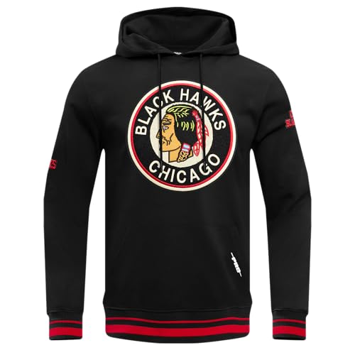 Image of Pro Standard Men's NHL Retro Classics Brushed Back French Terry Pull Over Hoodie