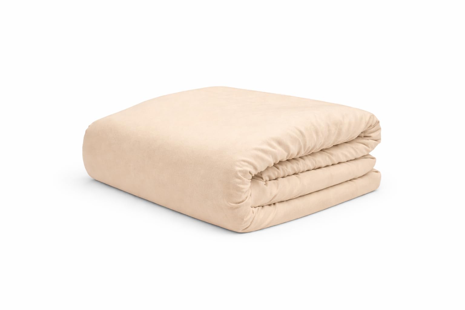 HOMES-LINEN Fitted Sheet 100% Polycotton Deep Pocket 25CM Soft Brushed Easy Care Bed Sheet Durable Comfortable Bedding Sheets (Beige, Super King)