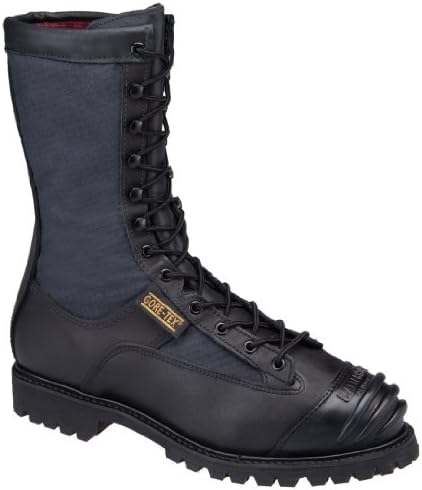 Men's Matterhorn 10" Steel Toe Rescue Boots Black, BLACK, 8M(D)