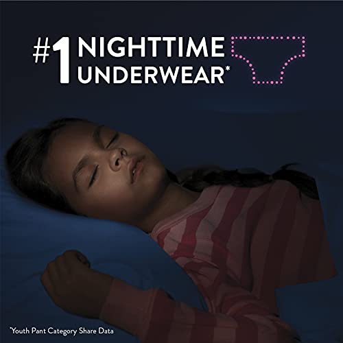 Goodnites Nighttime Bedwetting Underwear, Girls' Xs (28-43 Lb.), 44 Ct #TOP5