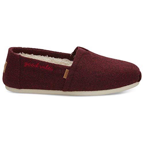 Toms Jutti - Zapatos planos para mujer (37-38 EU), rosa desvanecido, microfibra monocromo Toms Jutti - Zapatos planos para mujer (37-38 EU), rosa desvanecido, microfibra monocromo