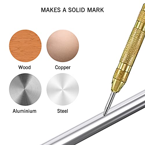 KKcare Conjunto de brocas escareadas de 11 peças Conjunto de brocas escalonadas de aço de alta veloc