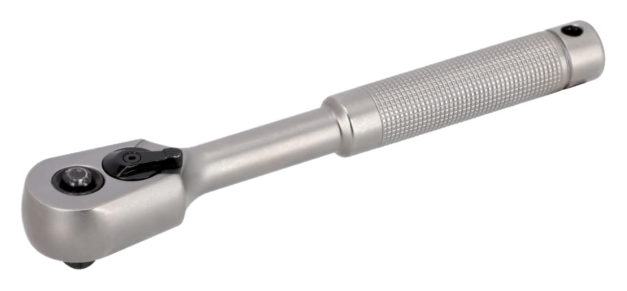 Bahco 6950MH 1/4" Drive Reversible Pear Head Metal Ratchet