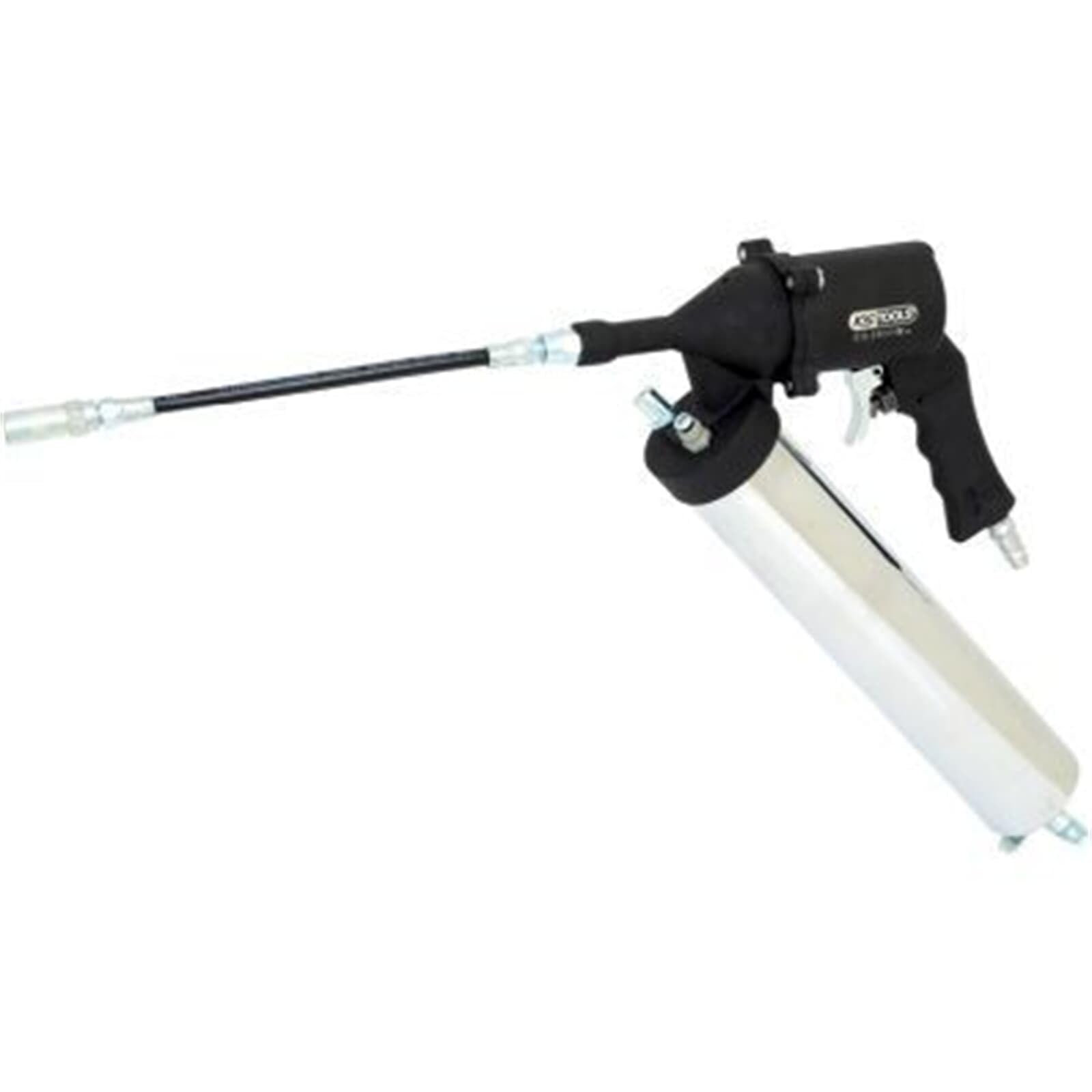 KS TOOLS - 515.3900 - Pistolet à graisse pneumatique - Contenance 400 mL - Design ergonomique pour un travail à une main