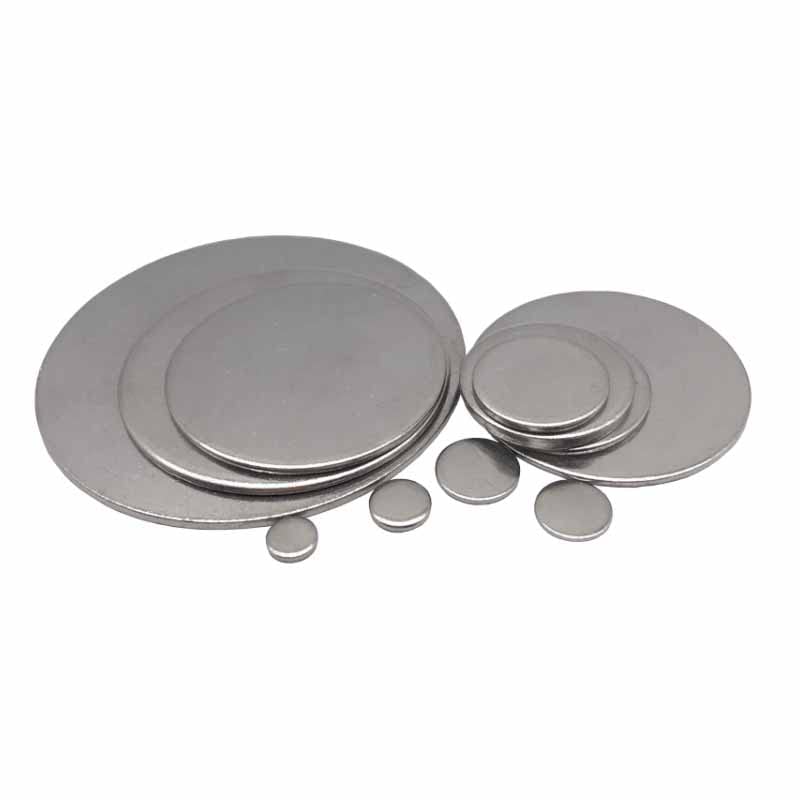 roestvrijstalen schijf, metalen schijf, Roestvrij stalen ronde plaat, ronde plaat schijf ronde afstandhouder massief kleine schijf blad dia 6 mm 7 8 9 10 11 12 13 14 mm dik 1/1,1/1,3/1,8 mm(14mm*1.8mm