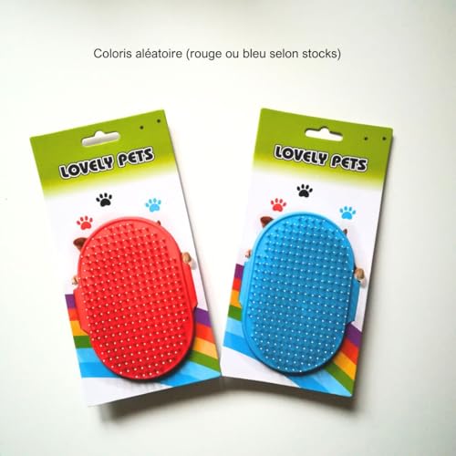 Brosse démêlante pour Animaux, Chien ou Chat à poils longs ou laineux. Idéale pour la queue et la crinière des Chevaux. Elimine noeuds, poils morts, poussières, insectes. Accessoire de Toilettage. – Image 5