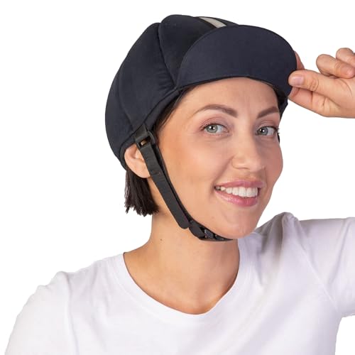 Ribcap Hardy Medical Grade Protective Helmet | Navy | Small (Head Circumference 21-22") | Soft Hat for Epilepsy | Protective Cap for Seizures | Fashionable and No Stigma