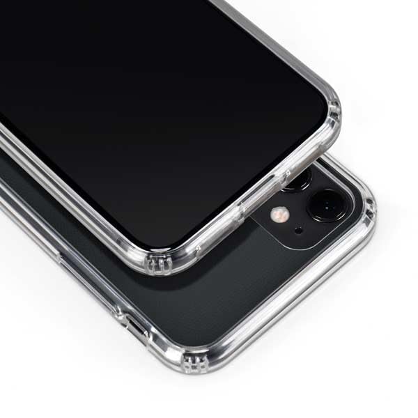 Skinit Clear Phone Case Compatible with iPhone 11 - Officially Licensed NHL New Jersey Devils Jersey Design