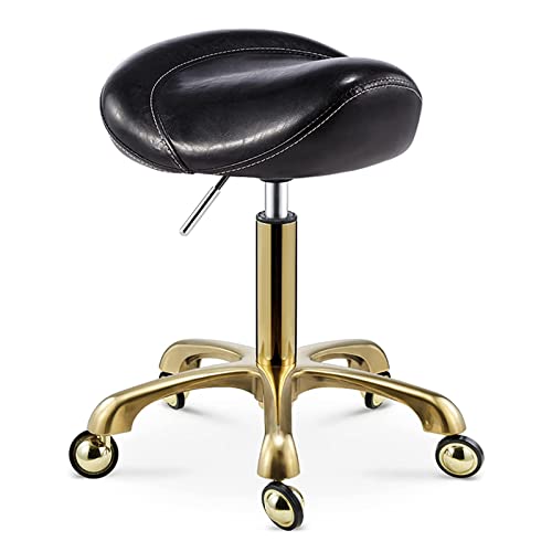 Tabouret de traitement tabouret de selle avec roulettes réglable pour bureau