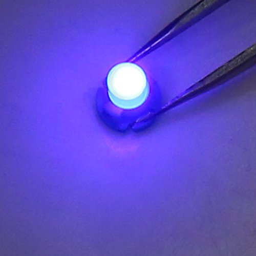 uxcell 20 Piezas Lámpara LED Azul T4.2 para Tablero miniatura 2