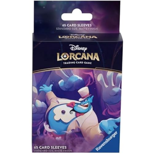 Ravensburger Disney Lorcana TCG Card Sleeves Featuring Genie – Supportive