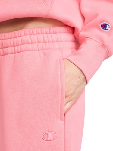 Image of Champion Women's Cinched-Bottom Fleece Sweatpants, Oversized Fit, Midweight