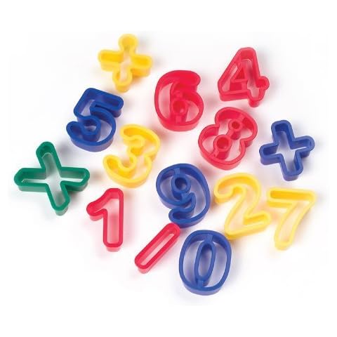 CHENILLE KRAFT Company Dough Cutters Numbers (Set of 6) Cover