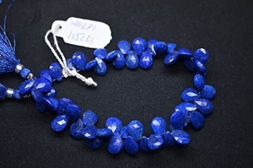 Lapis-lazuli véritable perles en poire briolette pour créer un cadeau personnalisé unique