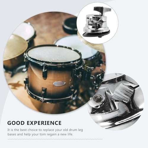 3 Pcs Drum Mount Bracket Zinc Alloy Floor Tom Leg Clamp miniatura 6