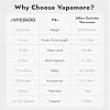Vapamore MR-500 Vento Canister Vacuum, Professional-Grade Vacuum System with Turbo Pet Brush, Adjustable Suction, Extended Reach and 26 Power Cord