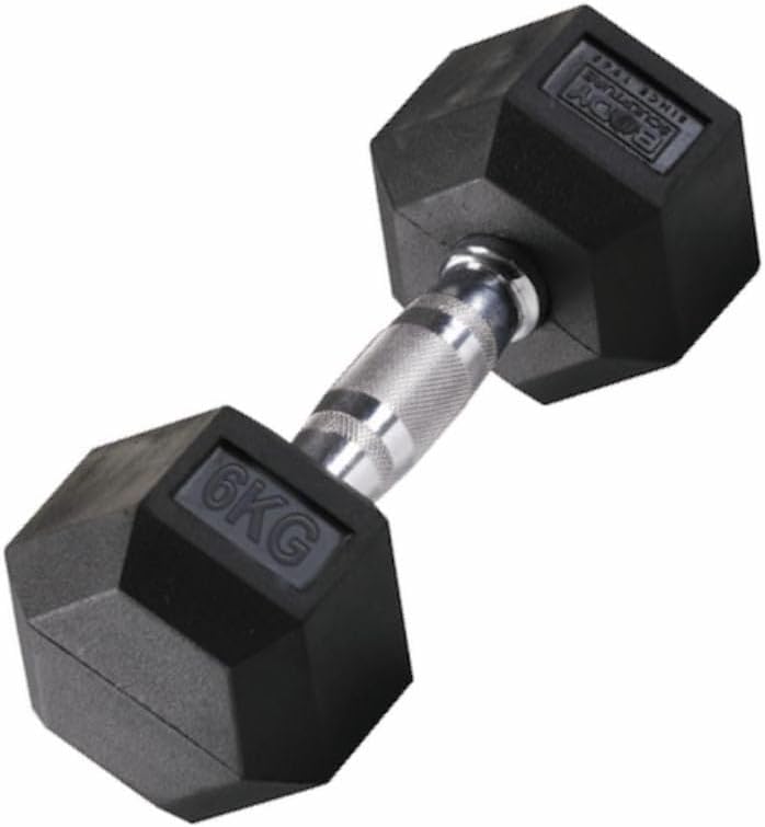 Body Sculpture Dumbbell with Chrome Handle