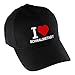 Produktbild Multifanshop® Baseballcap - I Love Schwalmstadt - schwarz - Cap Kappe Mütze Baseballkappe Schirmmütze Basecap