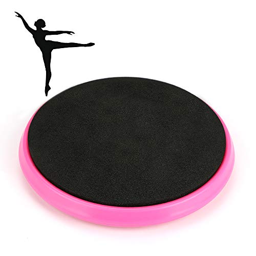 Maxjaa Balance Board Ballet volviendo Disco portátil de la Danza del Ballet del Disco de Ballet Vuelta Junta Mejorar el Equilibrio 175 Libras de Hilado de Habilidad Capacidad portante para Bailar