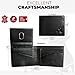 BULL GUARD RFID Blocking Wallet For Men Bifold Soft Black Genuine Nappa Leather Secure and Durable Extra Capacity Billfold with 11 Credit Cards