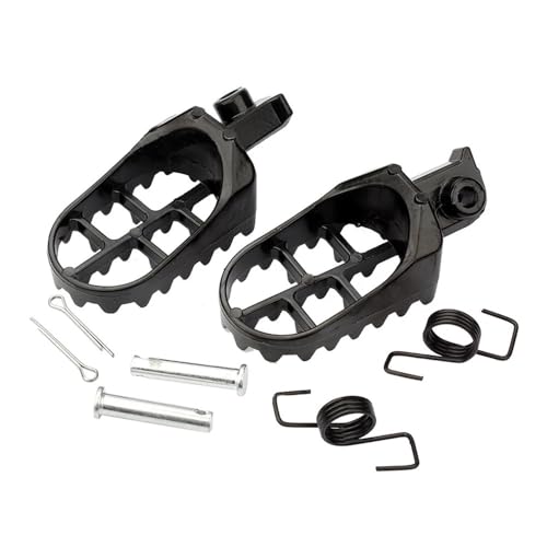 Pedales Motocicleta Reposapiés para Motocicleta, Pedales para PW50 80 TW200 XR50R CRF50 CRF70 CRF80 CRF100F, Motocross, Motocross, Etc.