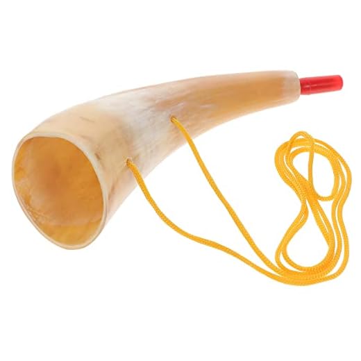 Cuerno de guerra vikingo, trompeta de batalla de 8 pulgadas hecha de cuerno de buey auténtico, una pieza de historia agitadora