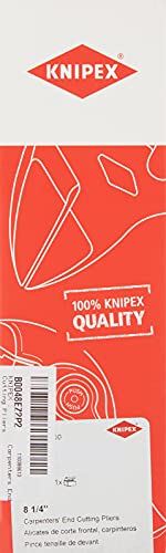 KNIPEX Ferramentas – Alicate de corte de extremidade de carpinteiro (5001210)