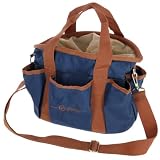 Covalliero Putztasche Pferde Zubehör Kinder  Putztasche (Dark Navy/Cognac)