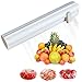 Utapossin Distributeur Film Alimentaire, Film Alimentaire Perfect Cutter, Distributeur de Film Alimentaire, Distributeur Papier Aluminium, Coupe Film Alimentaire, pour Cling Film, Tin Foil (37*6 cm)