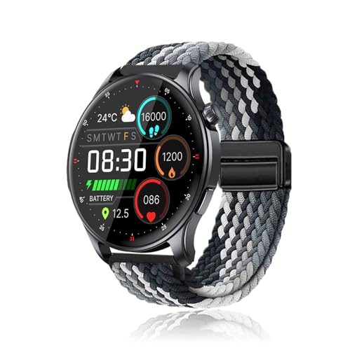 Correa Nylon Trenzado para Oiviato S67 Smartwatch miniatura 1