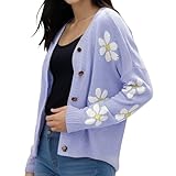 Style : Cardigan à manches longues tricoté pour femme, élégant et raffiné, avec un col en V boutonné sur le devant, offrant un pull ample et tendance de style manteau