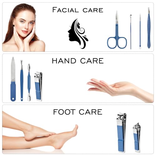 Image of Stocking Stuffers for Men Nail Clippers Set Grooming Nail Kit Care Tools