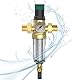 Druckminderer Wasser, 1 Zoll Wasserdruckminderer Mit Wasserdruckmesser und Selbstreinigendem Siebfilter, Wasser üBerdruckventil Aus Messing zur Regulierung Des Wasserdrucks