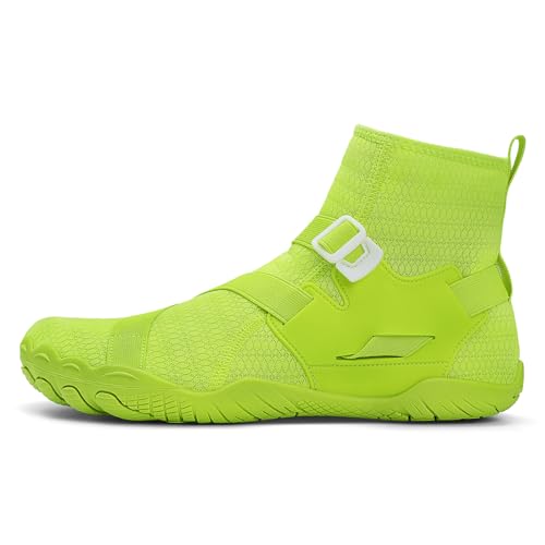Image of UMANPOO Men Water Shoes Women Barefoot Slip on Sneakers Swim Aqua Beach Running Walking Hiking Cycling Non Slip High Top