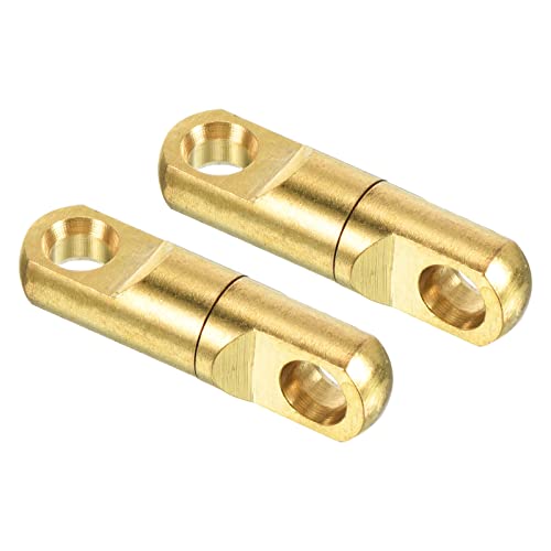 PATIKIL Fishing Heavy Swivel, 10Pcs 374lb Copper Bearing Wind on Terminal Tackle for Big Game Fishing Golden