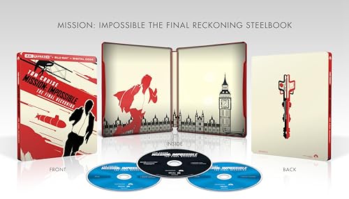 Image of Mission: Impossible 8: The Final Reckoning (Steelbook)