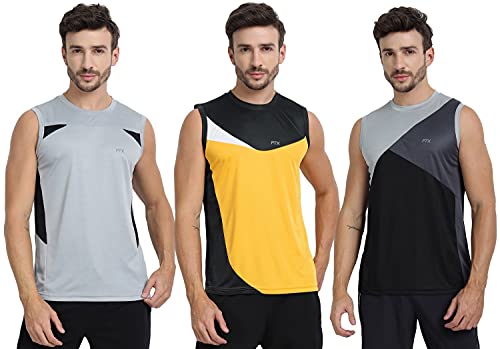 Image of FTX Men's Solid Regular Fit T-Shirt