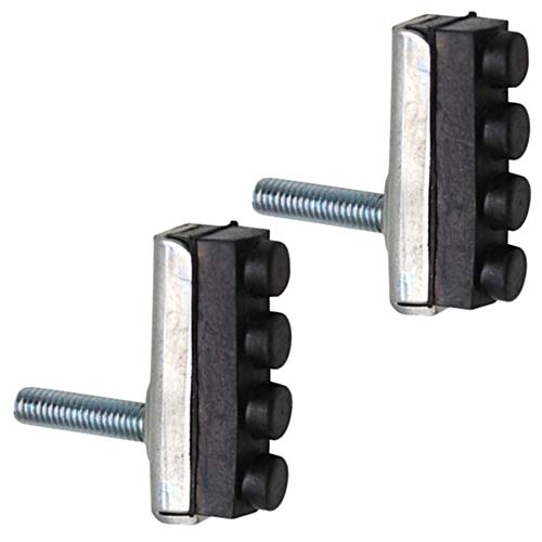 2 portapastillas de Freno Delantero Solex con Goma de 40 mm Tipo 3800 2200 5000