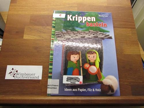 Krippen basteln: Ideen aus Papier, Filz & Holz