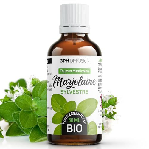 Marjolaine Sylvestre Bio contre le nez bouché huile essentielle 50 ml